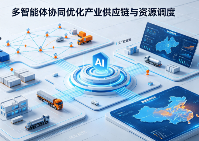 兴隆台区AI 智能体 Geo 优化重塑产业链空间调度体系，打通仓储运输全链路